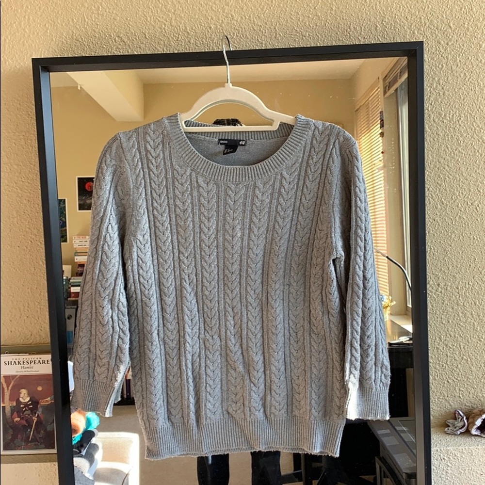 Grey  sweater